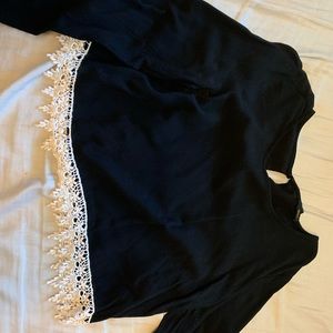 crop top long sleeve